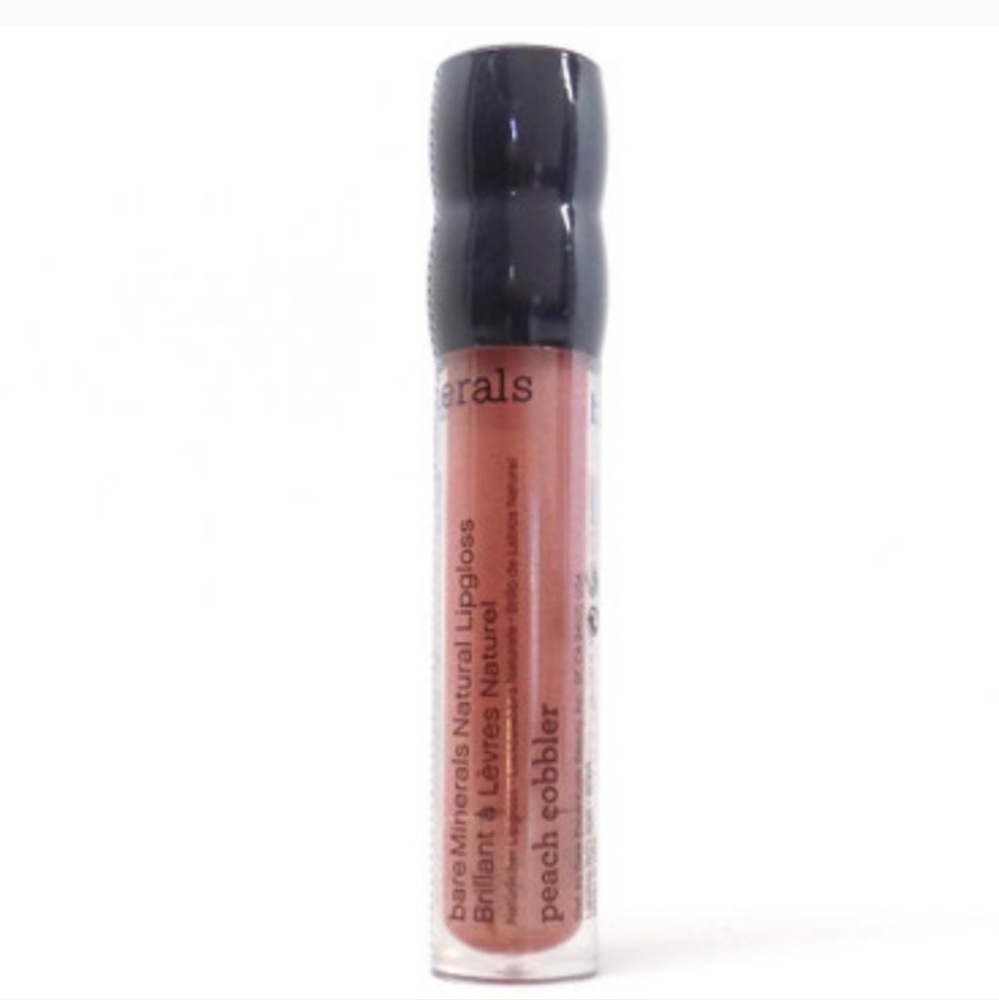 ❇️🧚‍♀️PEACH COBBLER BareMinerals RARE 100% Natural Lip Gloss NWT